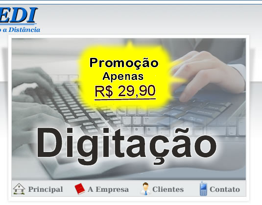 Curso de digitação online